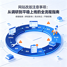 莆田建站-网站改版注意事项：从调研到平稳上线的全流程指南