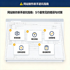 荔城建站-网站制作新手避坑指南：5个最常见的错误与对策